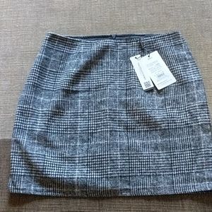 Sold- Cute Plaid mini skirt